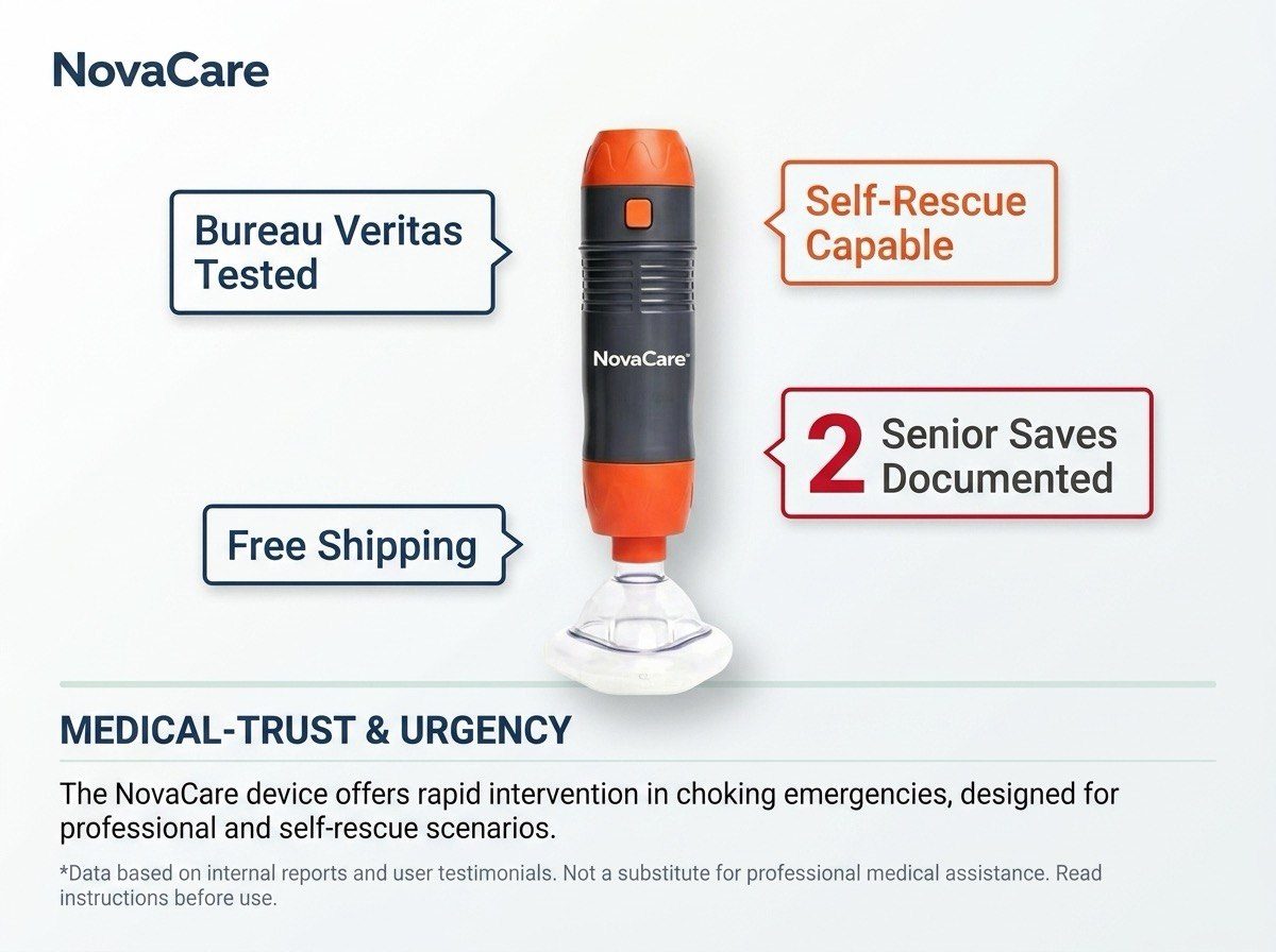 NovaCare Anti-Choking Device - Bureau Veritas Tested