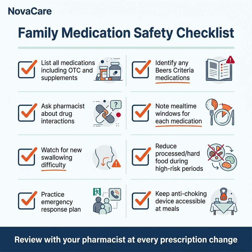Family Medication Safety Checklist