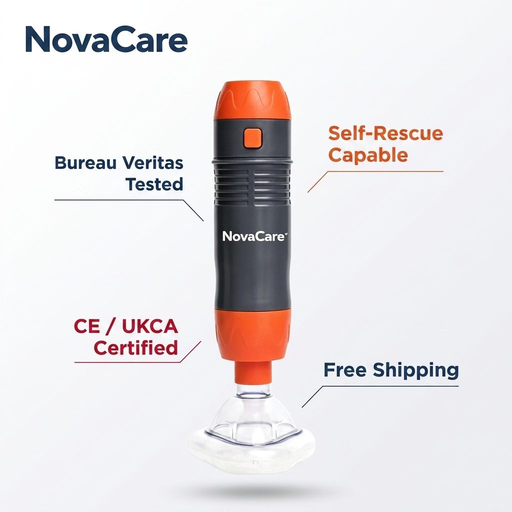 NovaCare Anti-Choking Device - CE UKCA Certified Bureau Veritas Tested