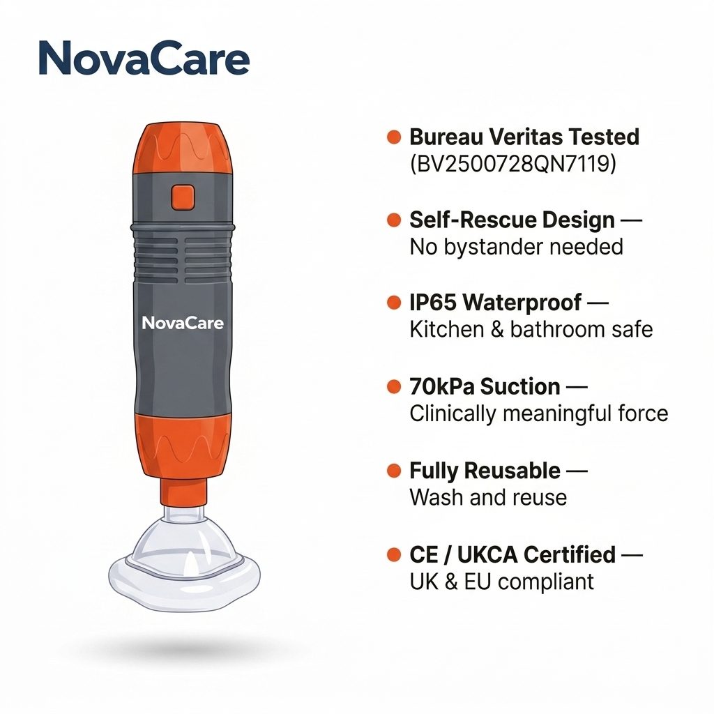 NovaCare Anti-Choking Device Features