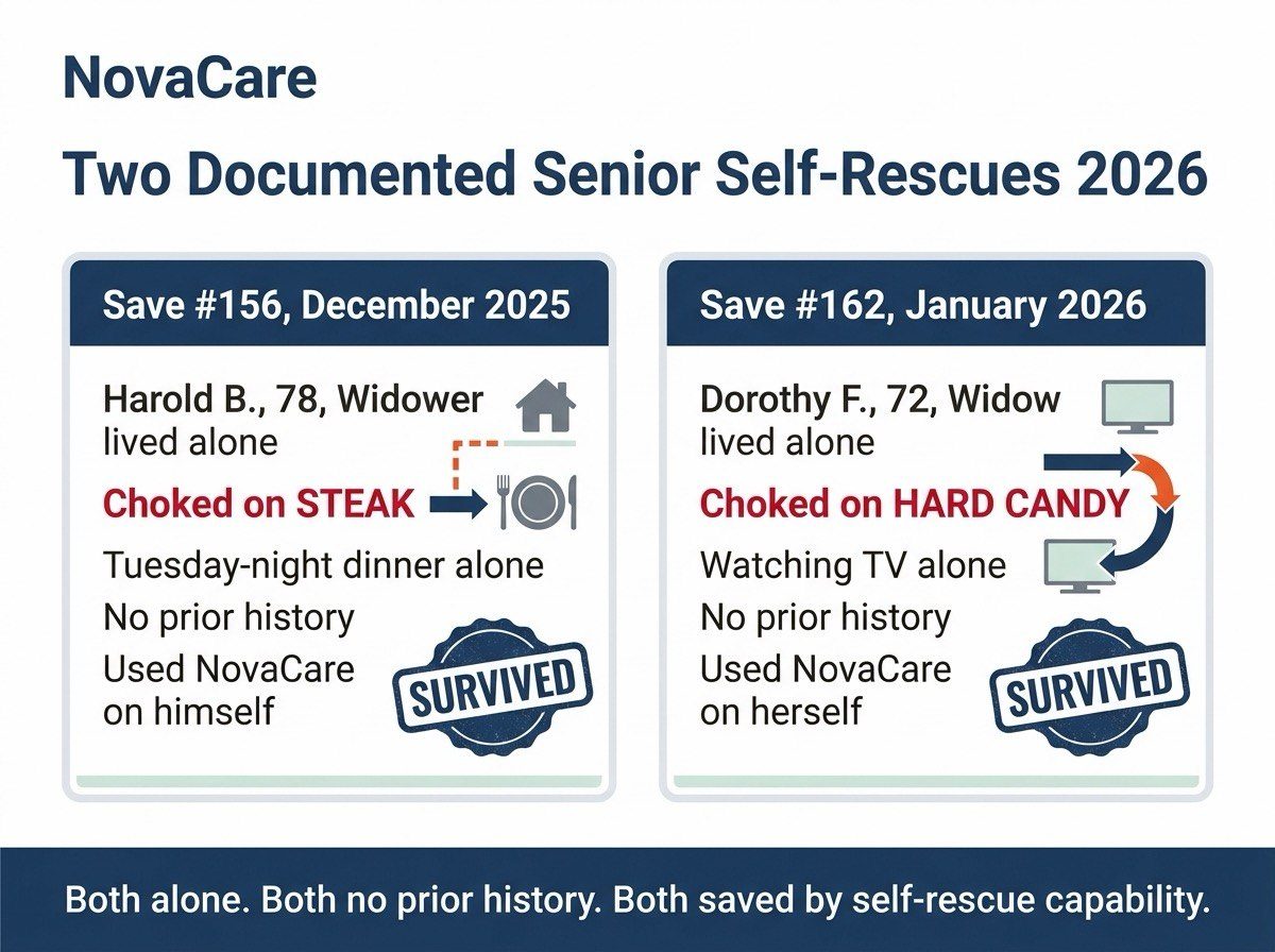 Two Documented Senior Self-Rescues 2026