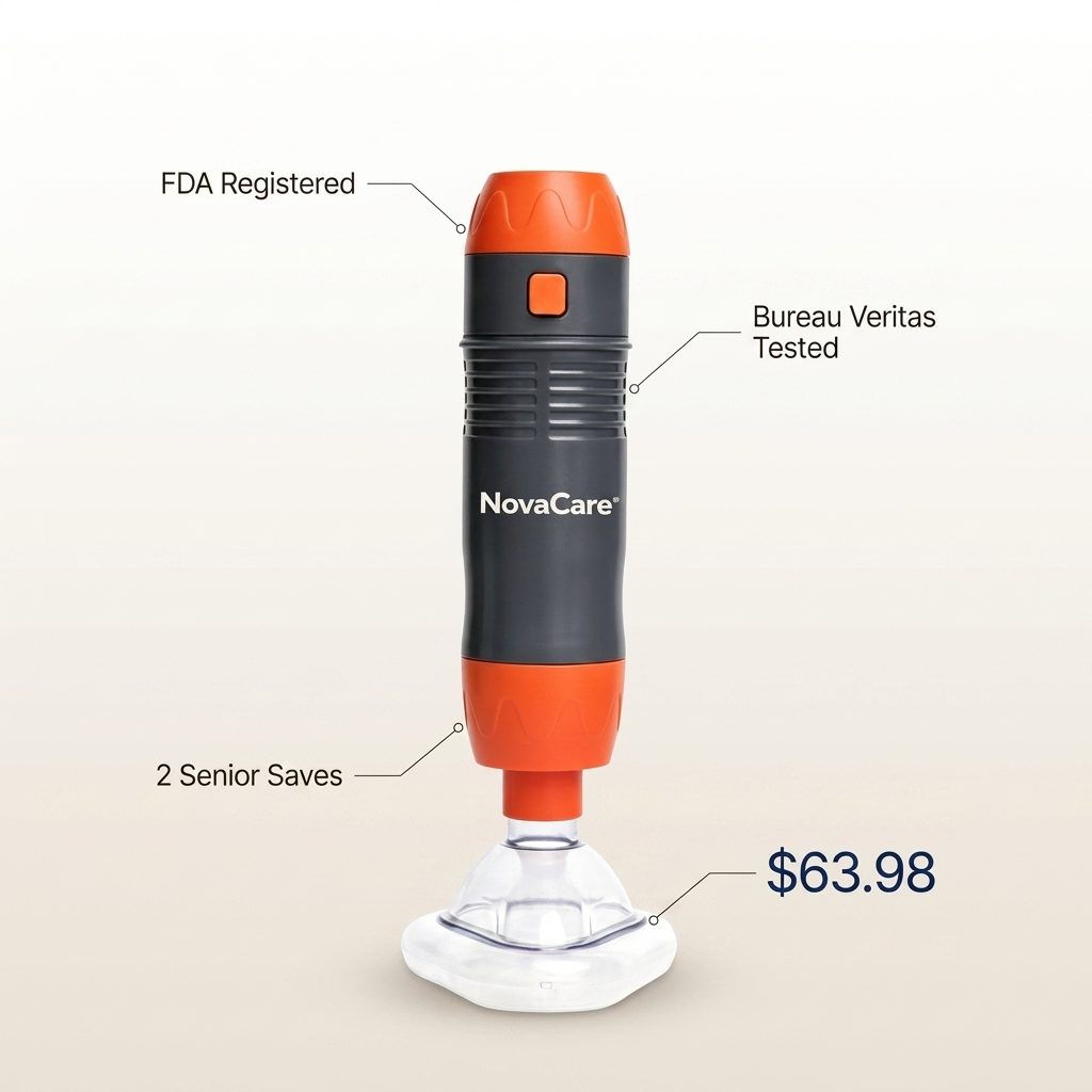 NovaCare anti-choking device - Bureau Veritas Tested, Bureau Veritas Tested - $63.98